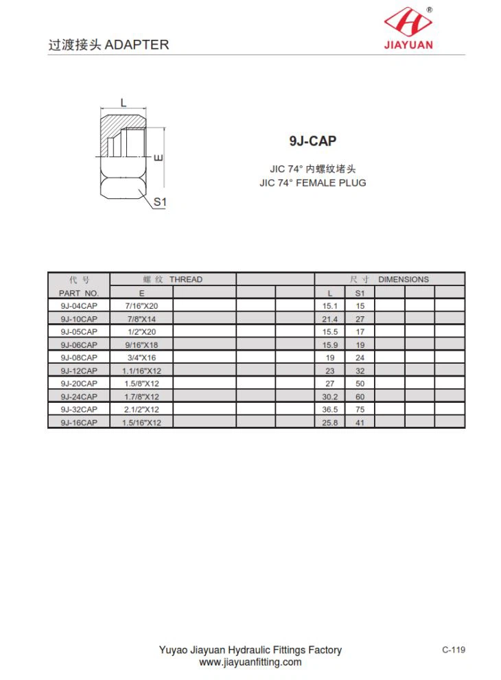 JIC Nữ Cap cắm