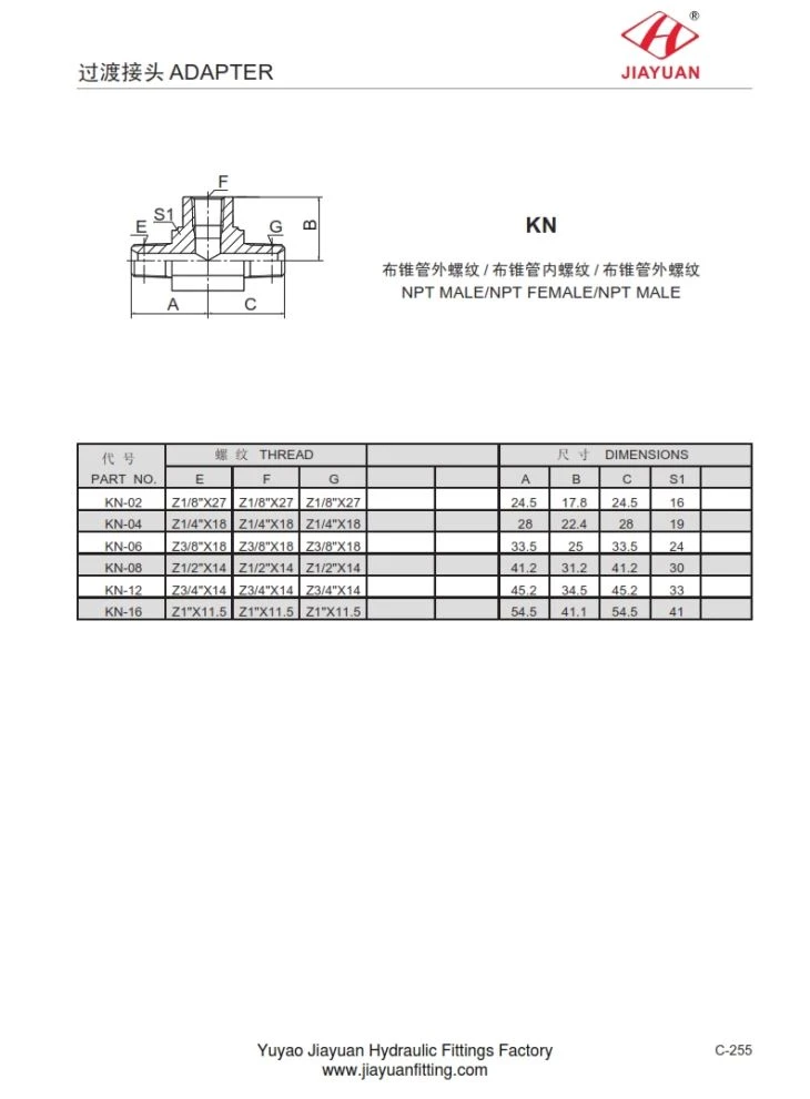 Bộ chuyển đổi NPT To Bspt Nam hoặc Nữ