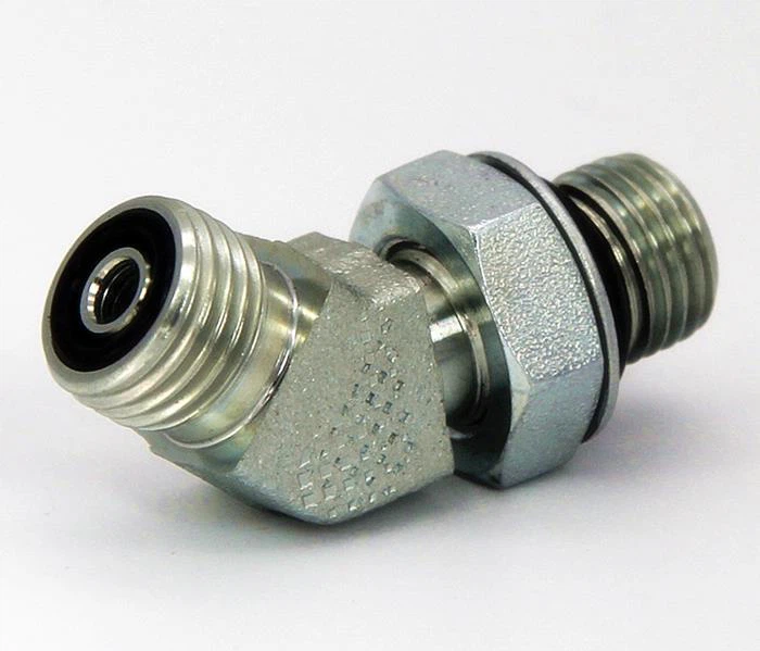 O-ring Face Sealing Tube Fittings Adjust Nut 45 degree-2