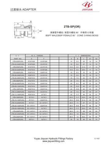 Nam BSPT Nữ BSPP Xoay hình nón HOẶC