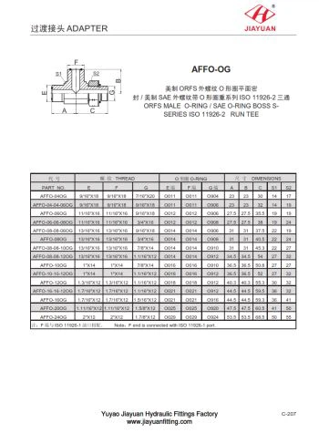 Kết nối RT ORFS SAE ORB