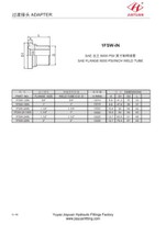 Đầu hàn mặt bích SAE 6000